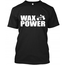 T-shirt WAX POWER NOIR
