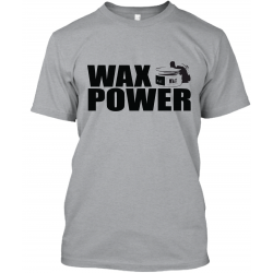 T-shirt WAX POWER GRIS