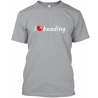 T-shirt LOVE BEADING GRIS