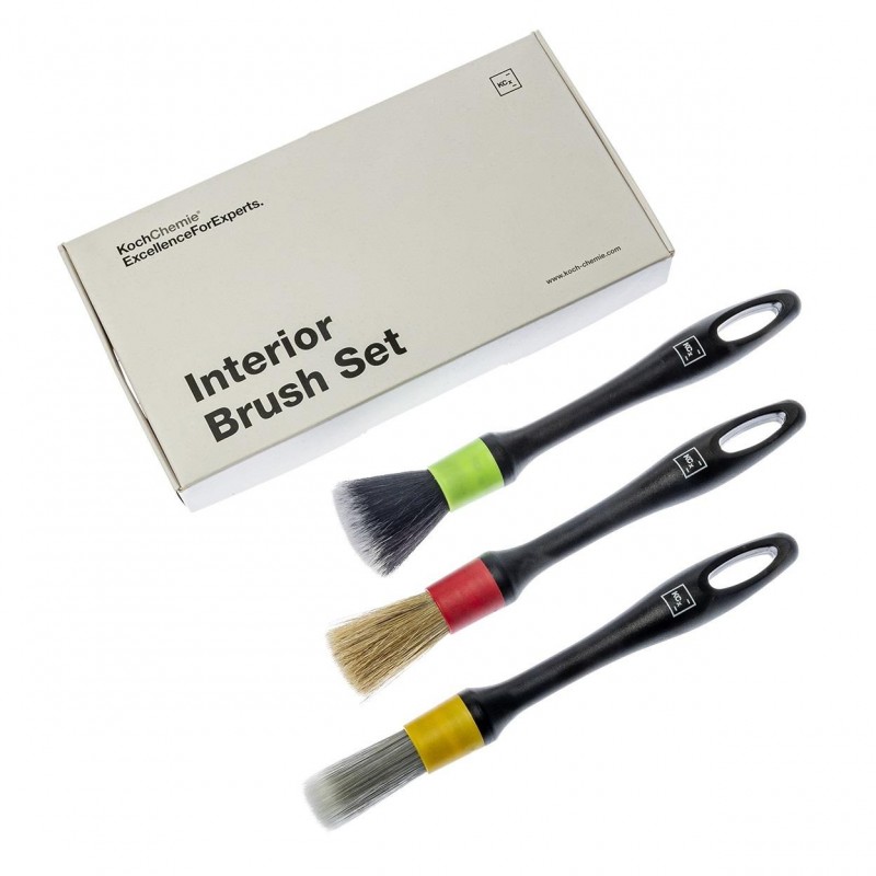 Interior brush set