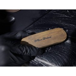 Leather and alcantara brush