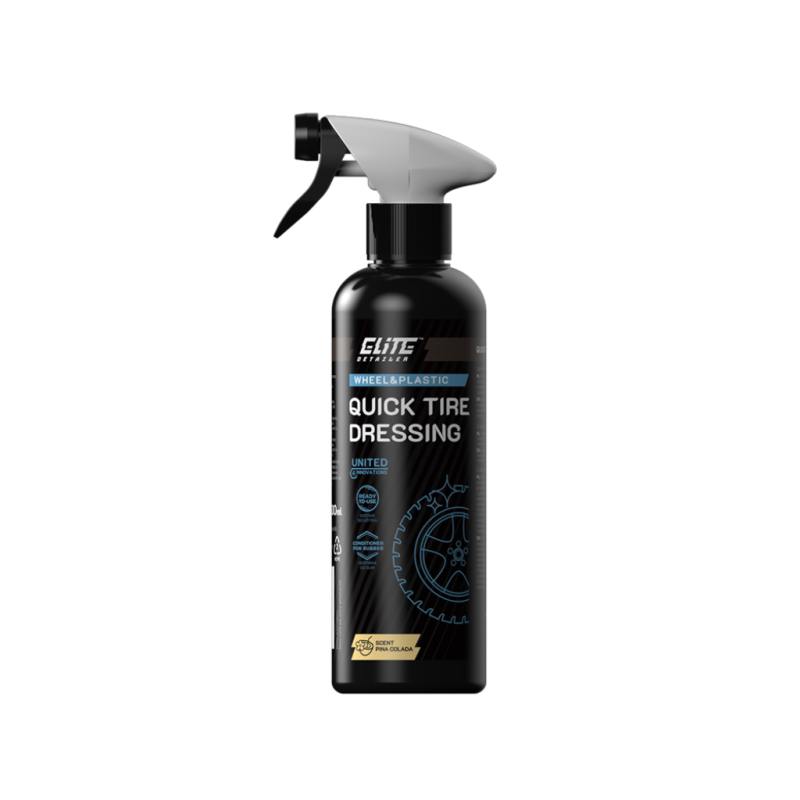 Quick tire dressing