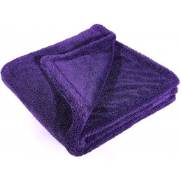 Purple duo twisted drying