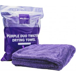 Purple duo twisted drying
