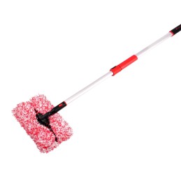 Brosse microfibre télescopique